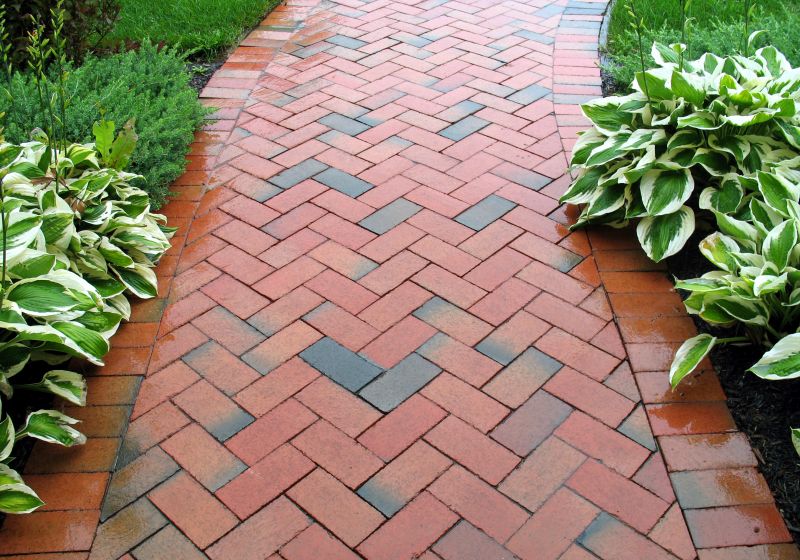 Brick Hardscape Installation in Providence, RI