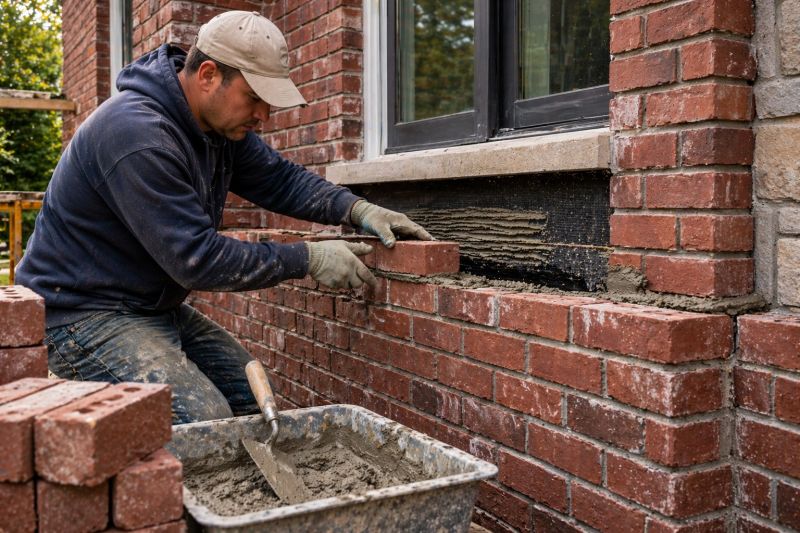 Brick Masonry Installation in Cleveland, OH