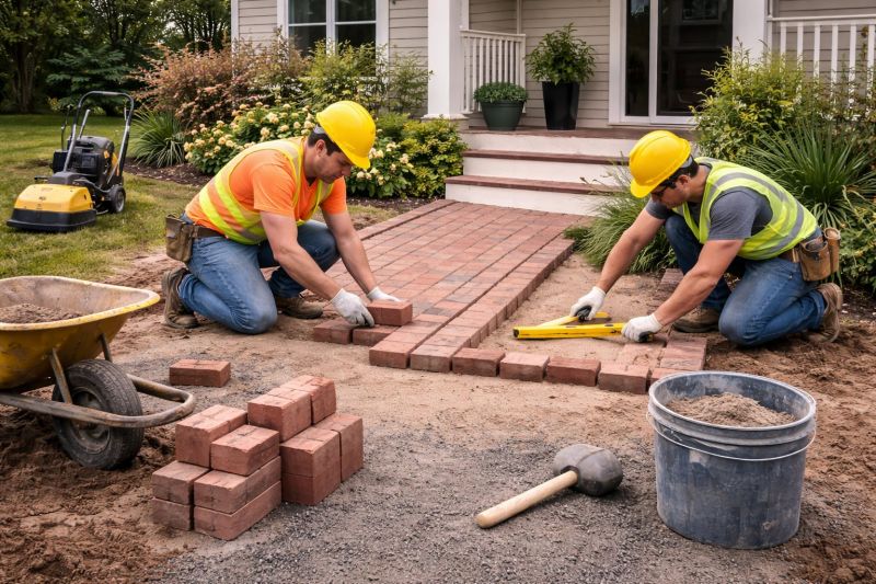 Deck Masonry Installation in Stamford, CT