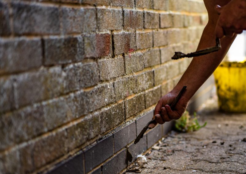 Repointing in Progress